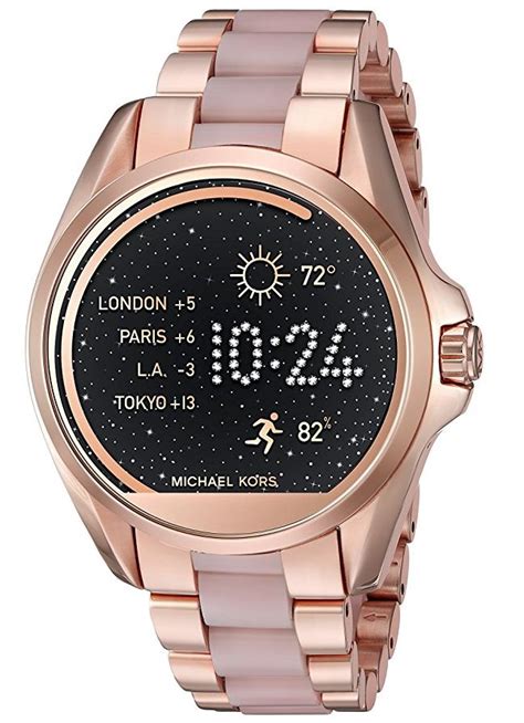 michael kors rose gold acetate bradshaw smartwatch|Michael Kors Gen 6 Bradshaw Smartwatch Rose Gold .